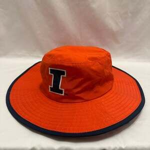 Illinois Fighting Illini Orange Boonie Bucket Hat with “I” logo